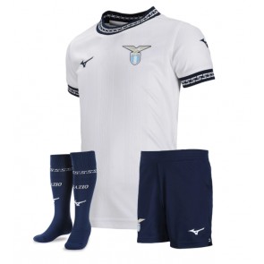 Lazio Tredje Kläder Barn 2023-24 Kortärmad (+ Korta byxor)